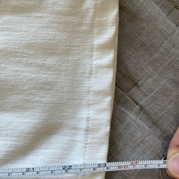 MOTHER Mid Rise Dazzler Ankle Jean, White sz 26 - Picture 9 of 9